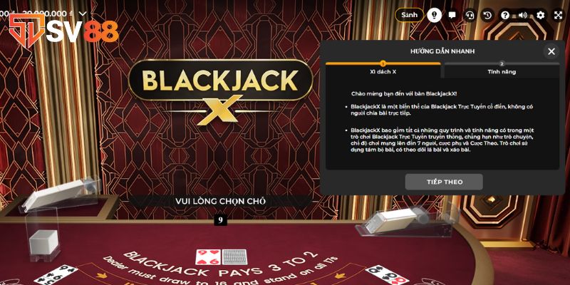 Blackjack SV88 tham gia với những thông tin chi tiết nhất