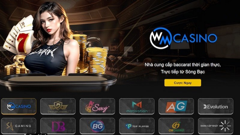 Sảnh Casino được yêu thích đứng hot top tại 789WIN